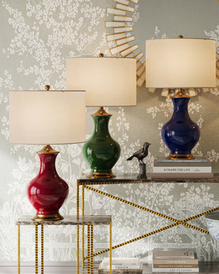 Lilou Red Table Lamp, alternate view 6