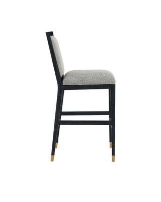 Santos Vintage Navy Bar Stool, Barrett Dusk, alternate view 8