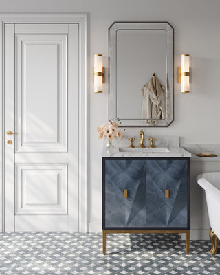 Antiqued Rectangular Mirror, alternate view 6