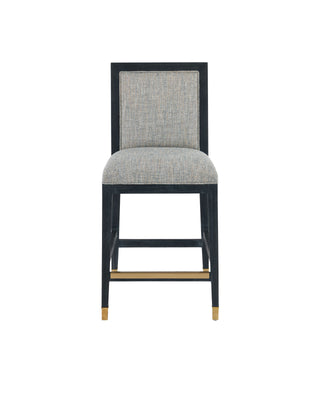Santos Vintage Navy Counter Stool, Barrett Dusk, alternate view 6
