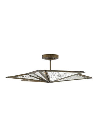 Stargazer Bronze Semi-Flush Mount, alternate view 3