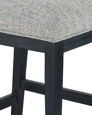 Santos Vintage Navy Bar Stool, Barrett Dusk, alternate view 5