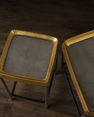 Tanay Brass Side Table, alternate view 5