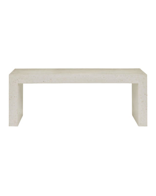 Carson Ivory Terrazzo Bench, alternate view 4