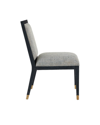 Santos Vintage Navy Side Chair, Barrett Dusk, alternate view 8