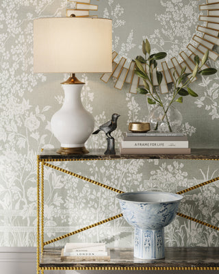 Lilou White Table Lamp, alternate view 5