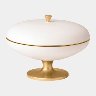 Bastille Vessel, Short, crafted in gold accent and ceramic