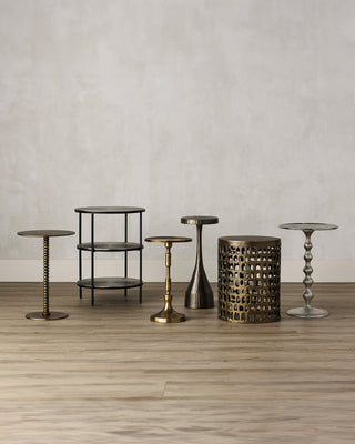 Pascal Brass Accent Table, alternate view 6
