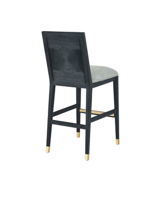 Santos Vintage Navy Bar Stool, Barrett Dusk, alternate view 7