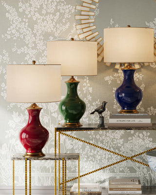 Lilou Blue Table Lamp, alternate view 6