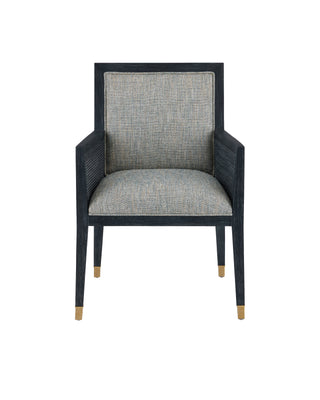 Santos Vintage Navy Armchair, Barrett Dusk, alternate view 6