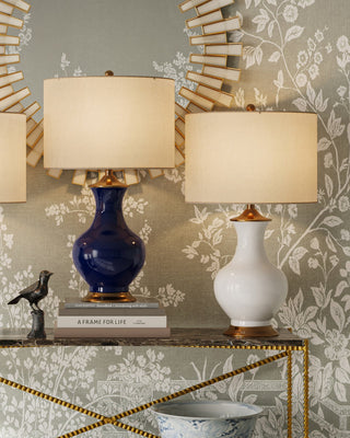 Lilou White Table Lamp, alternate view 6