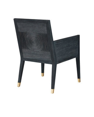 Santos Vintage Navy Armchair, Barrett Dusk, alternate view 7