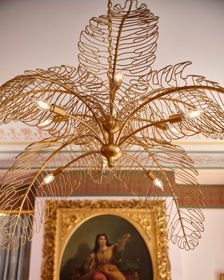 Taormina Brass Chandelier, alternate view 9